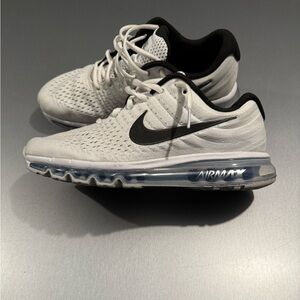 Nike Air Max White with Black Detailing worn a couple times like new condition
